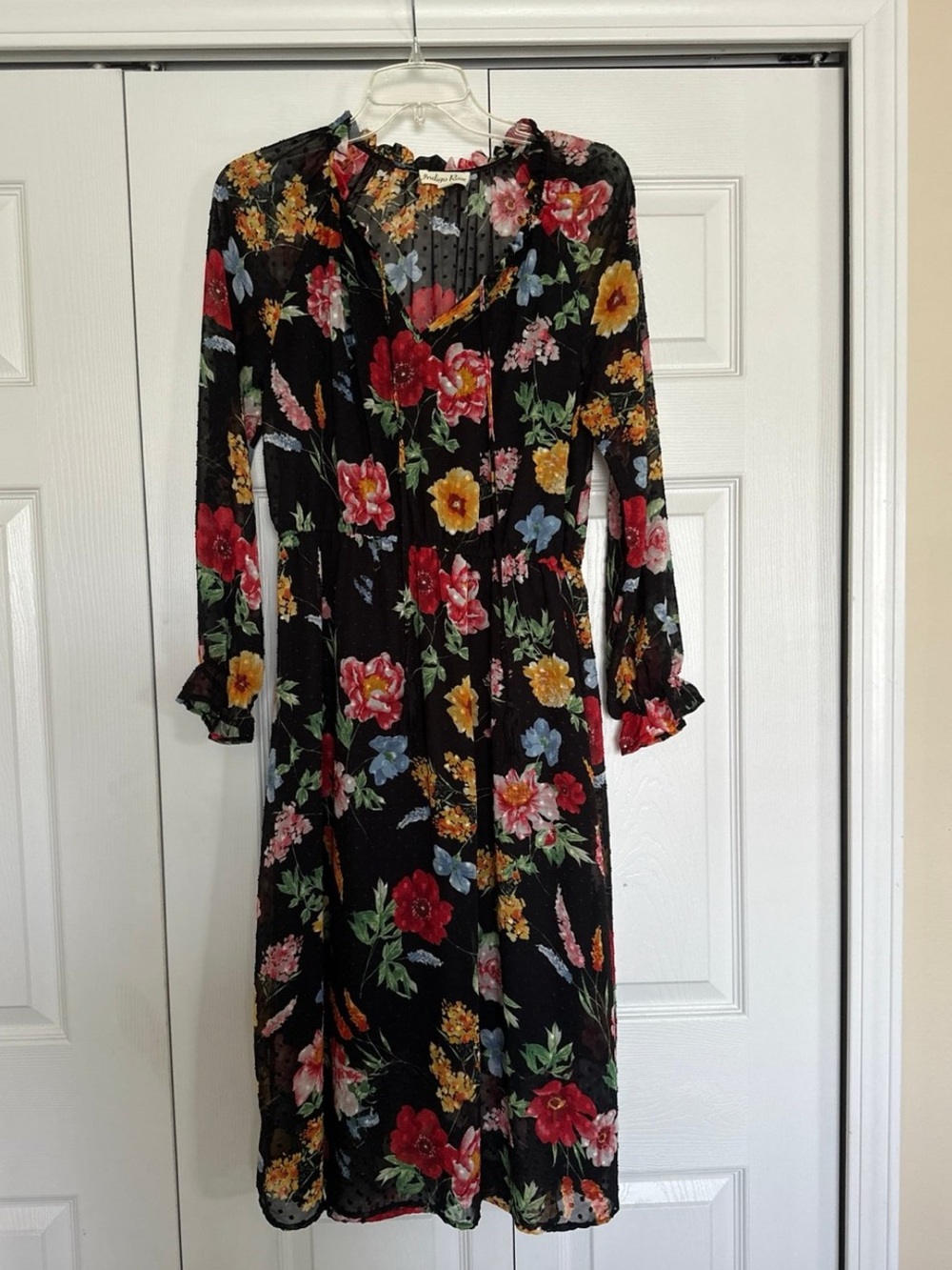 Indigo Rose Floral Dress
